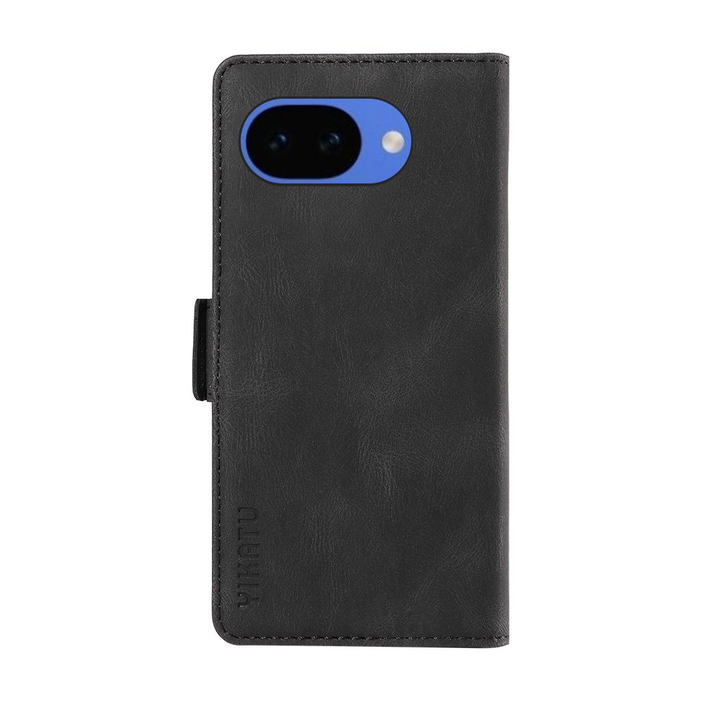For Google Pixel 10a Leather Case YIKATU YK-005 Skin-touch Feeling Wallet Phone Cover