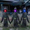 Halloween Witch Holding Hands Three Colorful Luminous Button Belt Atmosphere Layout Scene Decoration Props