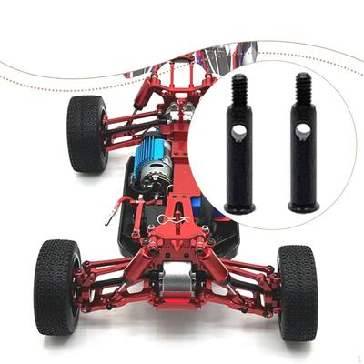 Front Wheel Axle Set RC Cars Part Metal Upgrade for 1/24 244016 Easily Install Repair Parts