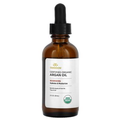 Certified Organic Argan Oil, 2 Fl Oz (59 Ml)