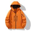 New Hooded Jacket Men's Waterproof Windproof Mountaineering Suit Outdoor Jacket