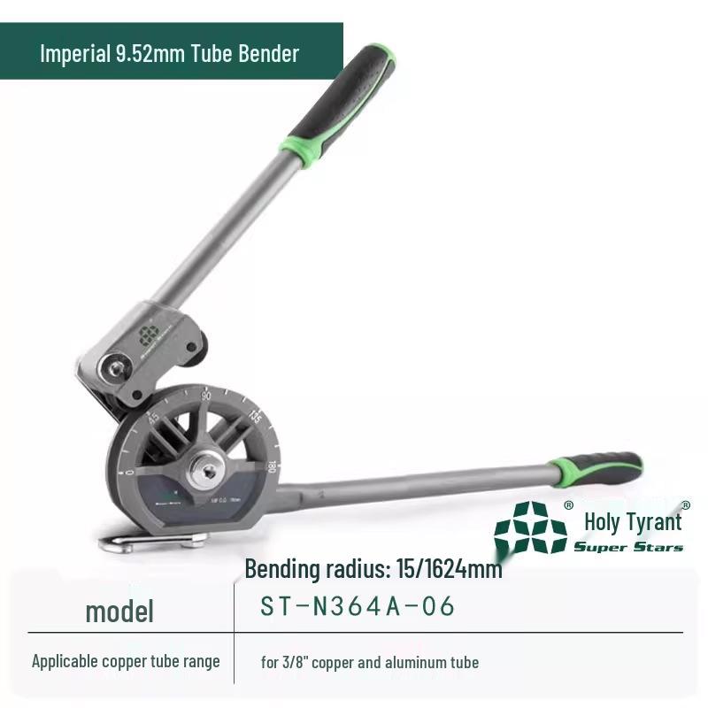 Saint-Ba Ruční ohýbačka trubek pro měď, hliník, ocel: Velikosti 6, 8, 10, 12, 19, 22