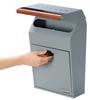 Seto Craft Mailbox Blue Key Mail 25 x Wall-Mounted (GALVA) Gray, Lock, Slot 4.5 cm, SI-3942-BG