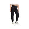 Under Armour Motion Cold Weather Solid Color Fashion Comfortable Sports Lace-Up Casual Pants Women bottoms Black 1386714-001