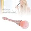 Comfortable Grip Nail Powder Remover Brush Manicure Cleaning Brush  Salon Manicure Use