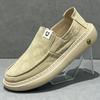 Fashion Men's Summer Breathable Ice Silk Casual Shoes Lightweight Soft Sole Trendy Sneakers for Men Fashionable Slip On