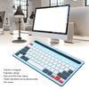 Wireless   Keyboard Rechargeable Ergonomics Silent Keys Tablet Keyboard for Phones