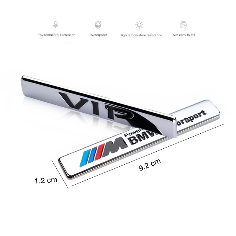 BMW Metalowa Dekoracyjna Naklejka z Logo Samochodowym Do BMW X1 X2 X3 X5 X4 X6 X7 G30 G20 G32 G11 G12 F40 F30 F20 F10 F34 F07 F44 F45 G15 G16