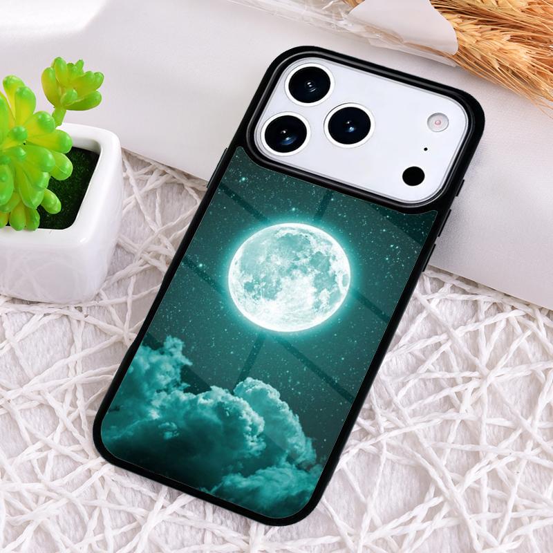 Star Space Moon Night Shockproof Phone Case for iPhone 17 Air 16e 15 11 12 14 13 Pro Max Cover Coque