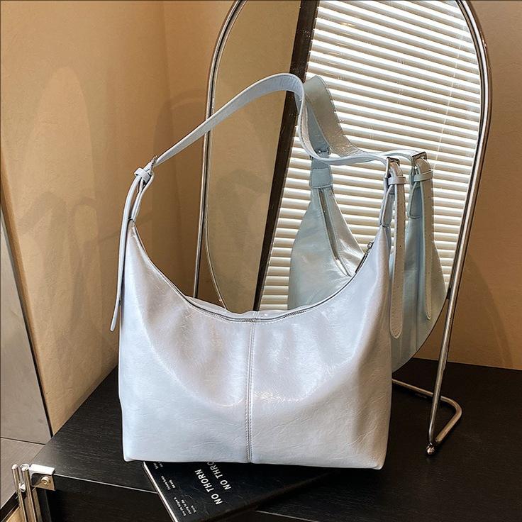 Premium Large-Capacity Bag Women'S New Fashion Messenger Bag Casual Versatile Shoulder Bag Simple Tote Bag