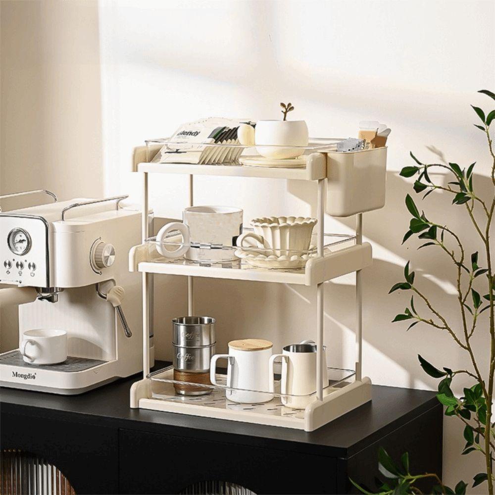 Large Capacity Storage Cup Holder Multifunctional Organizing Storage Rack  Household
