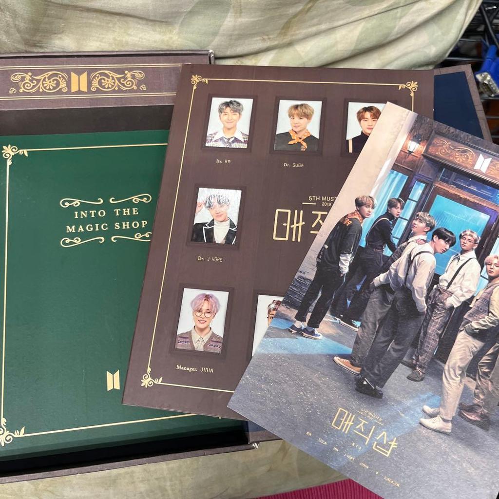 [USED] BTS 5TH MUSTER MAGIC SHOP 2019 DVD Bangtan Boys
