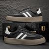Men's and Women's Casual Outdoor Lace-up Sneakers Designer Round Head Sneakers Sulfur Tennis Light Increase Simple Shoes