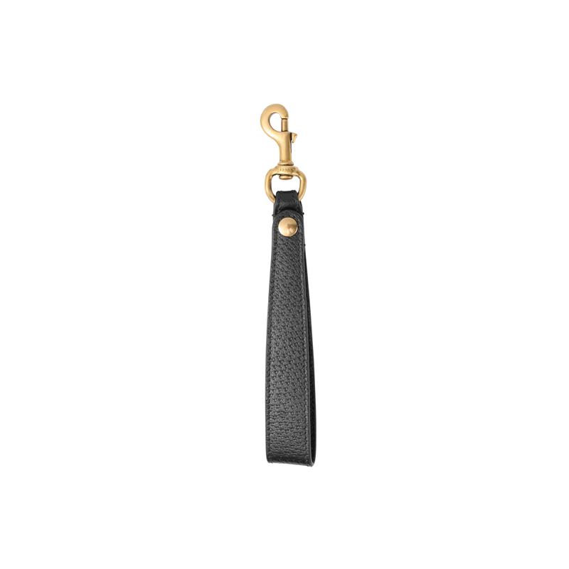 Gucci GG Marmont Marmont Etiqueta Dourada Antiga Logo Clássico Recomendado Bolsa de Mão de Couro Masculina Preta