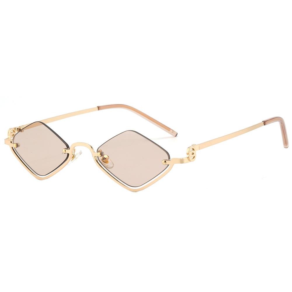 Gafas de Sol Metálicas de Lujo para Hombre Gafas de Sol Punk Retro para Mujer 2026 Logo Personalizado Gafas de Sol de Alta Calidad