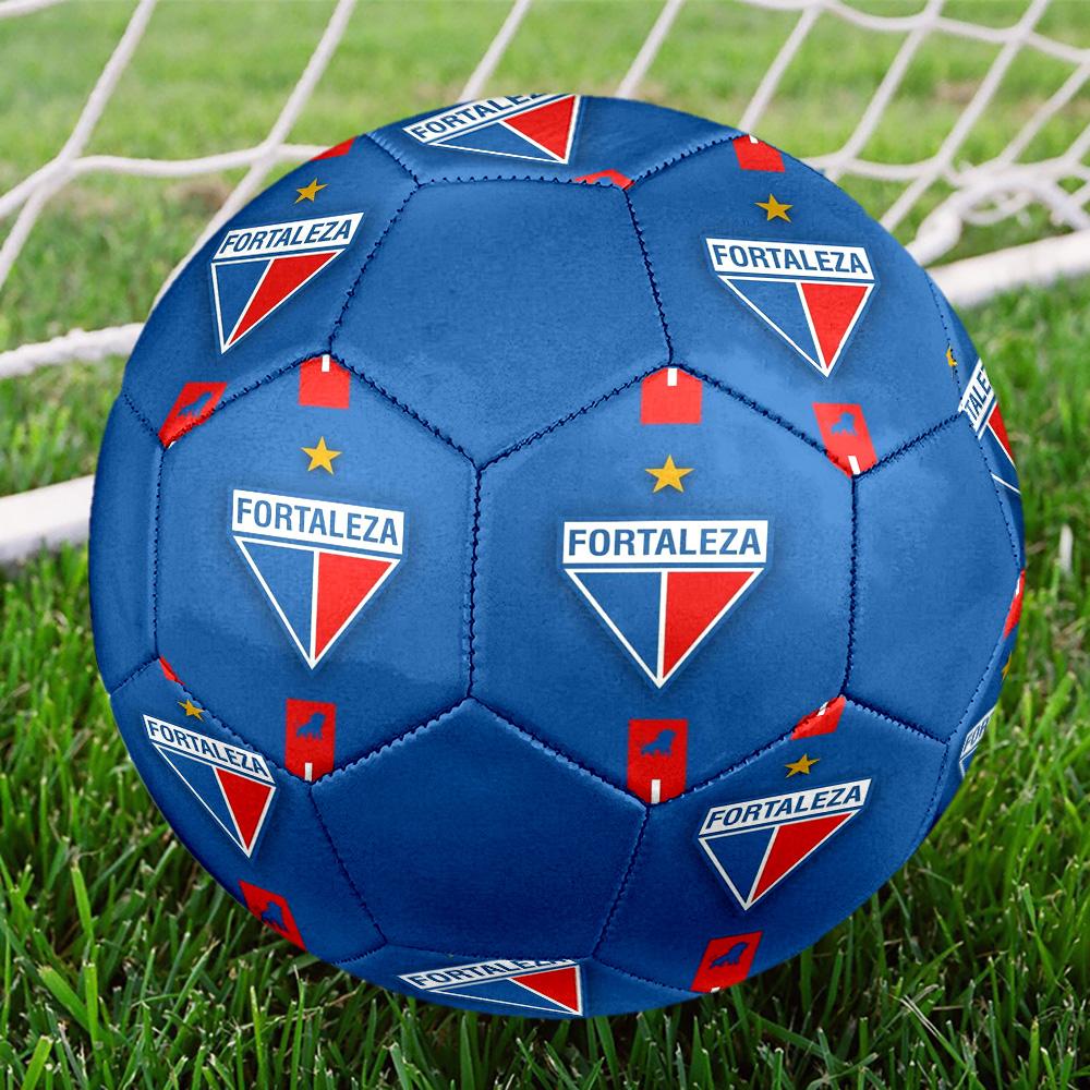 Fortaleza Indoor Soccer Ball Colorful All Ages Size 5 Machine Stitched PVC Competition Ready Durable High-Bounce