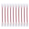 10pcs Double Headed Strip Light Connector 8mm/10mm Jumper Connector LED Strip Connector  For Party