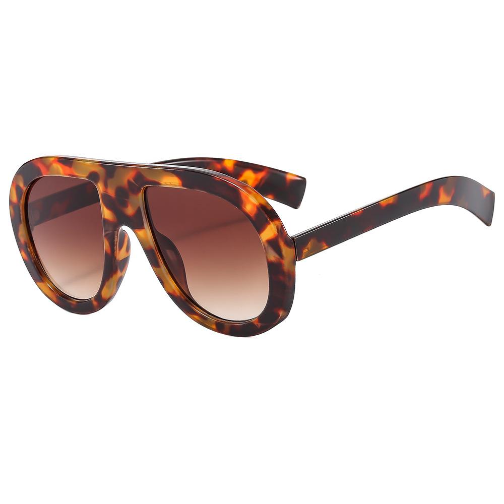 JYL TS Sunglasses Cat Eye PC UV Women/9592 B-4554 выдра коричневый