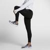 Nike Elastic Waist Running Sports Long Pants Women Bottoms Black 885259-010