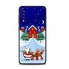 Christmas Snowman Deer Phone Case For Samsung Galaxy A50 A30 Note 8 9 20 Ultra A04 A50s A90 A40 A20e A10s A70 A20s M52 M33 M53