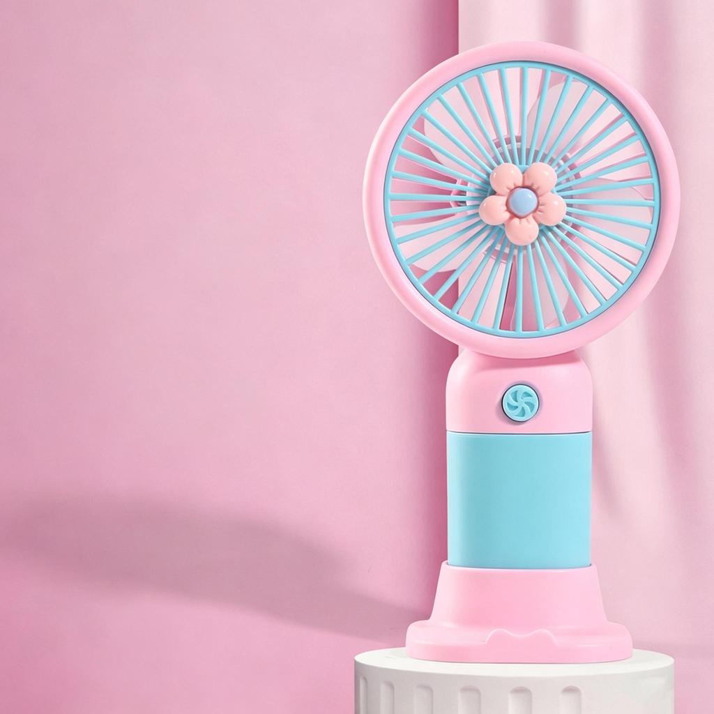 Mini USB Handheld Fan Jost Portable Silent Rechargeable