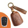 Retro Key Cover for Cadillac Car Xt5/xt4/xt6 Handmade Leather Keychain