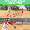 7x7 Baseball & Softball Portable Practice Net - Indoor/Outdoor Batting Rebound Backstop