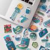 Korean Ardium Mulan Series Heart & Girly Waterproof Planner Stickers for DIY Decoration