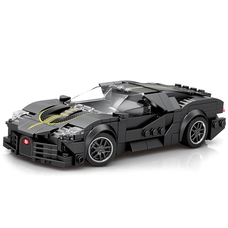 Non-Toxic Speed Sport Car Model City Classic Racing Vehicle Building Blocks Super Racers Car Bricks Kids Toys Gifts Desktop Decoration