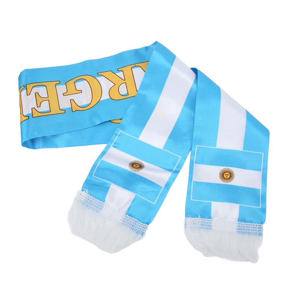 2022 Fußballschal, Fanschal der Fußball-Nationalmannschaft für Familie, Nachbarn, Freunde, Kollegen