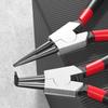 5inch Snaps Rings Pliers Double Purpose Circlip Pliers Snaps Rings Fixed Hardware Repair Manual Tool Internal External