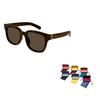 GUCCI Acetate Square Sunglasses Women's Tortoiseshell