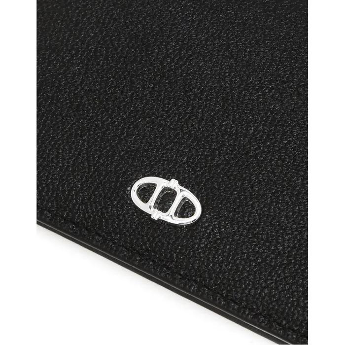 Black Double A 2-Fold Slim Card Wallet AAHO6E330BK