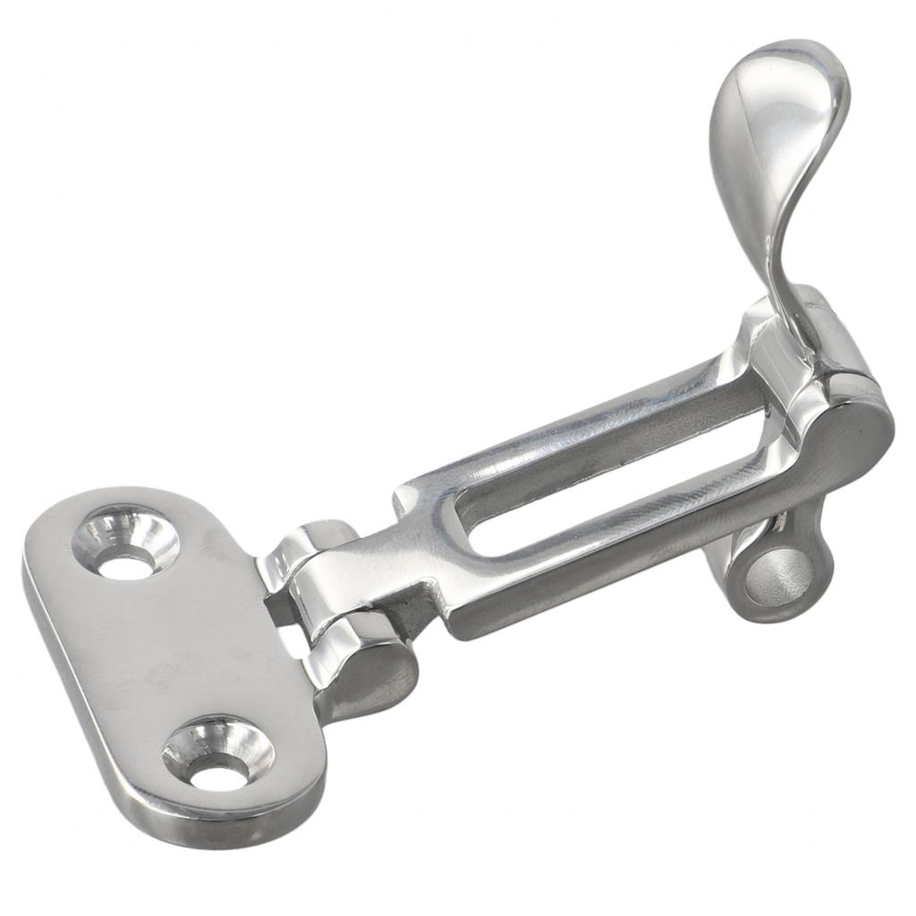Stainless Steel Boat Lock Hatch Deck Hinge Adjustable Latch for Cabinets