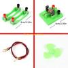 W89C Open Type Electric Motor Components Electromagnetism Experiment Set for Labs