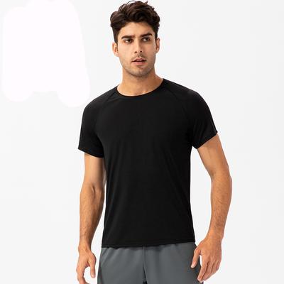 Men's Sports Short Sleeve T Shirts Quick-Drying Tops Running Exercise Cycling Fitness Shirts Sportswear