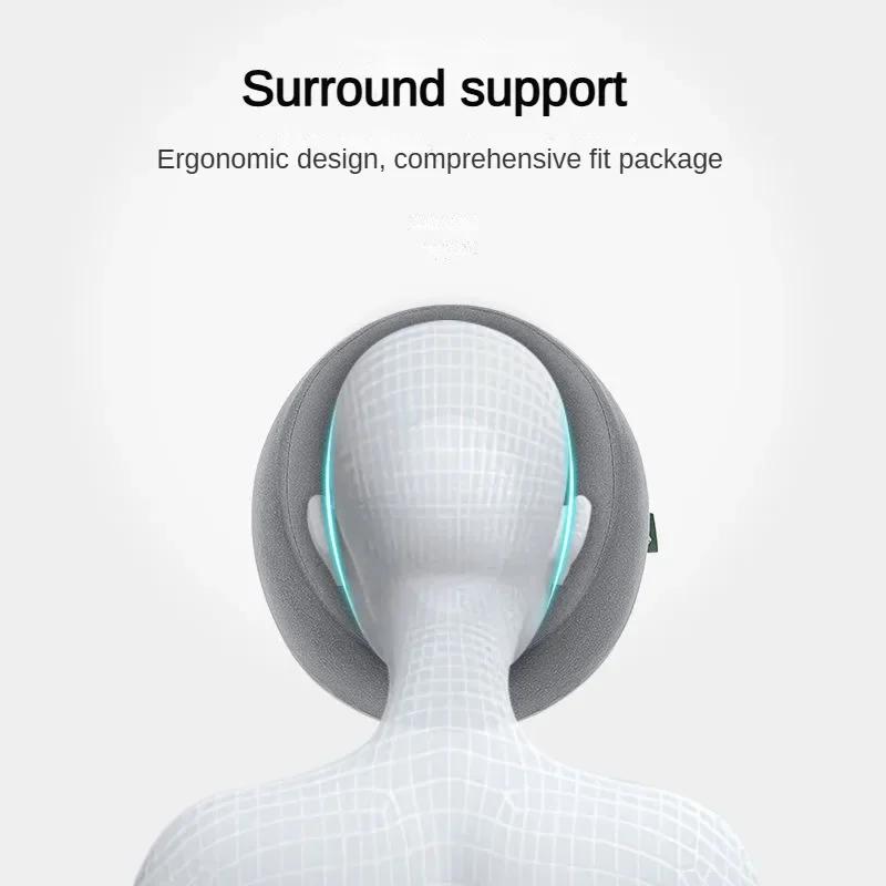 Ergonomics Lying Down Pillow Memory Foam Breathable Head Rest Support Pillow Body Massage Face Rest Pillow for Beauty Salon