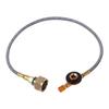 LPG Flat Cylinder Tank Container Adapter Propane Refill Adapter Gas Stove Coupler Stove Metal Tube