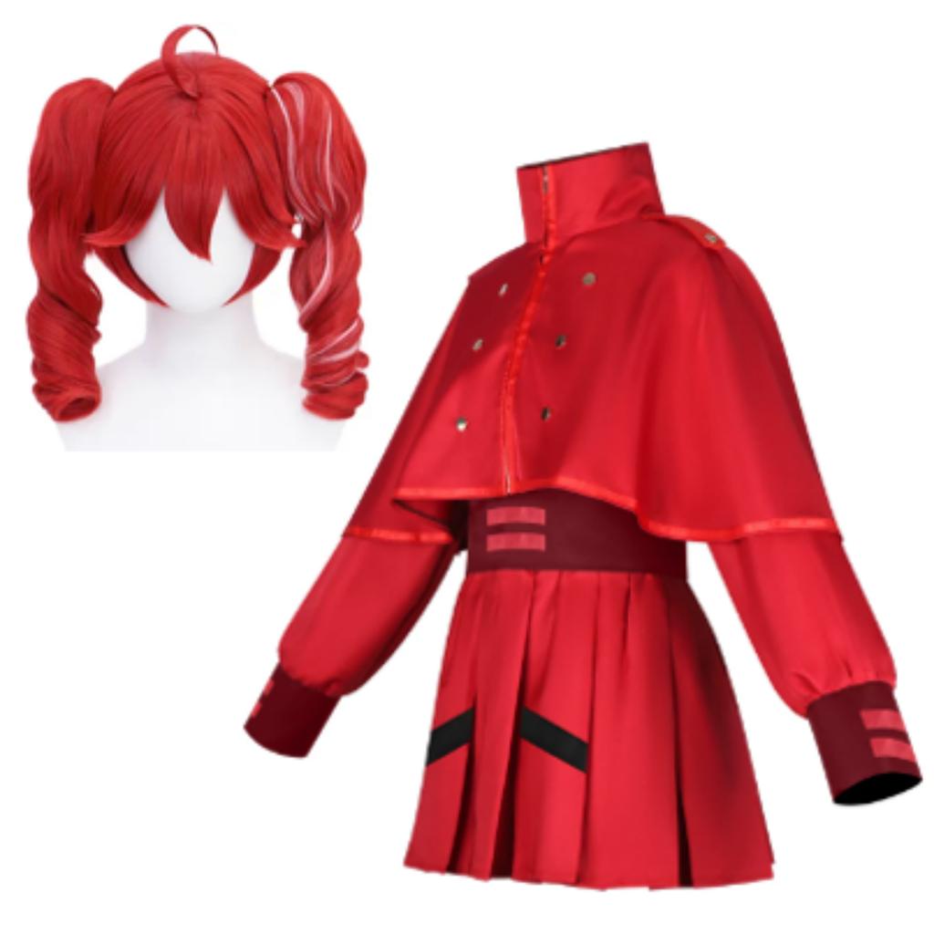 Kasane Teto Cosplay Kostuum Volwassen Carnaval Uniform Halloween Feestkostuums Maskerade Anime Dames Spel