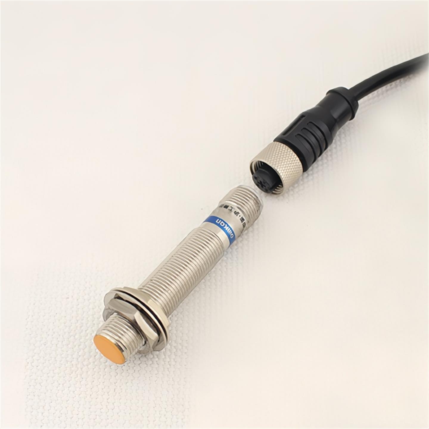 

Huguang Proximity Switch PRCMT12-2DNN2PP2AOAC PRCMT12-2DODC Aviation Sensor Plug 2DN2 without Cable
