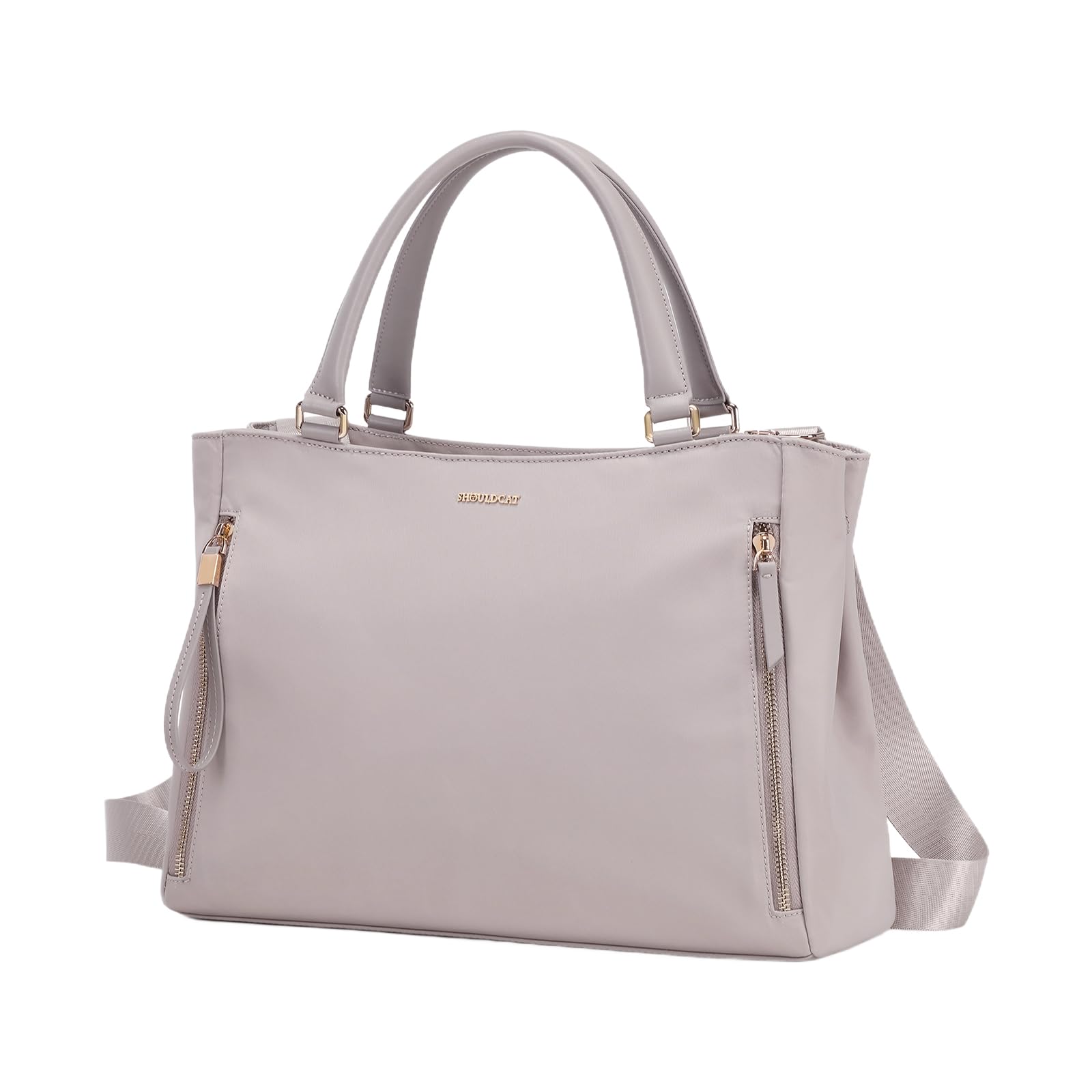 

Tote Bag for Women and Business 13 to 15 inch Plastic Large A4 Water Job A5172 [MORGEN SKY] Men, Bag, PC, Carry-on, Bottle, Capacity, Handbag, Size, сірий колір