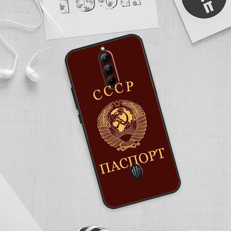 Soviet Union USSR Flag Case For ZTE Nubia Red Magic 10S 10 9 8 8S 9S 11 Pro Plus 5G 6R 6 7 6S 7S Pro 10 Air Cover