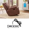 Adjustable Motorized Lounges Chair Switches Build In USB C Charging Port ABS Frame Support Simple to Operate for Homes