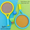 Kids Badminton and Tennis Racket Set: Outdoor & Indoor Parent-Child Sports Toy for Boys and Girls