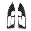 Carbon Fiber Interior Steering Wheel Button Cover Trim Fit For Acura TSX 04-2008