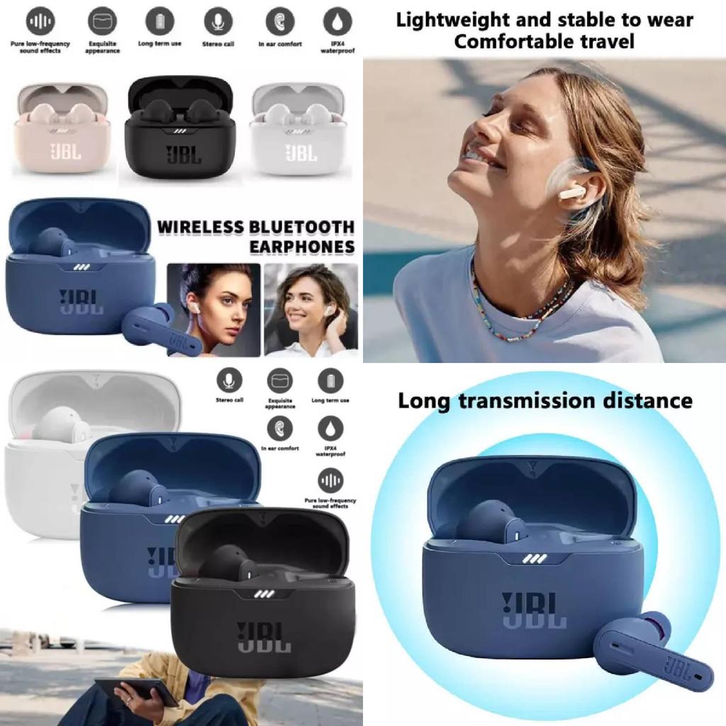 Bezprzewodowe słuchawki Bluetooth JBL T230NC TWS z redukcją szumów i wodoodpornością