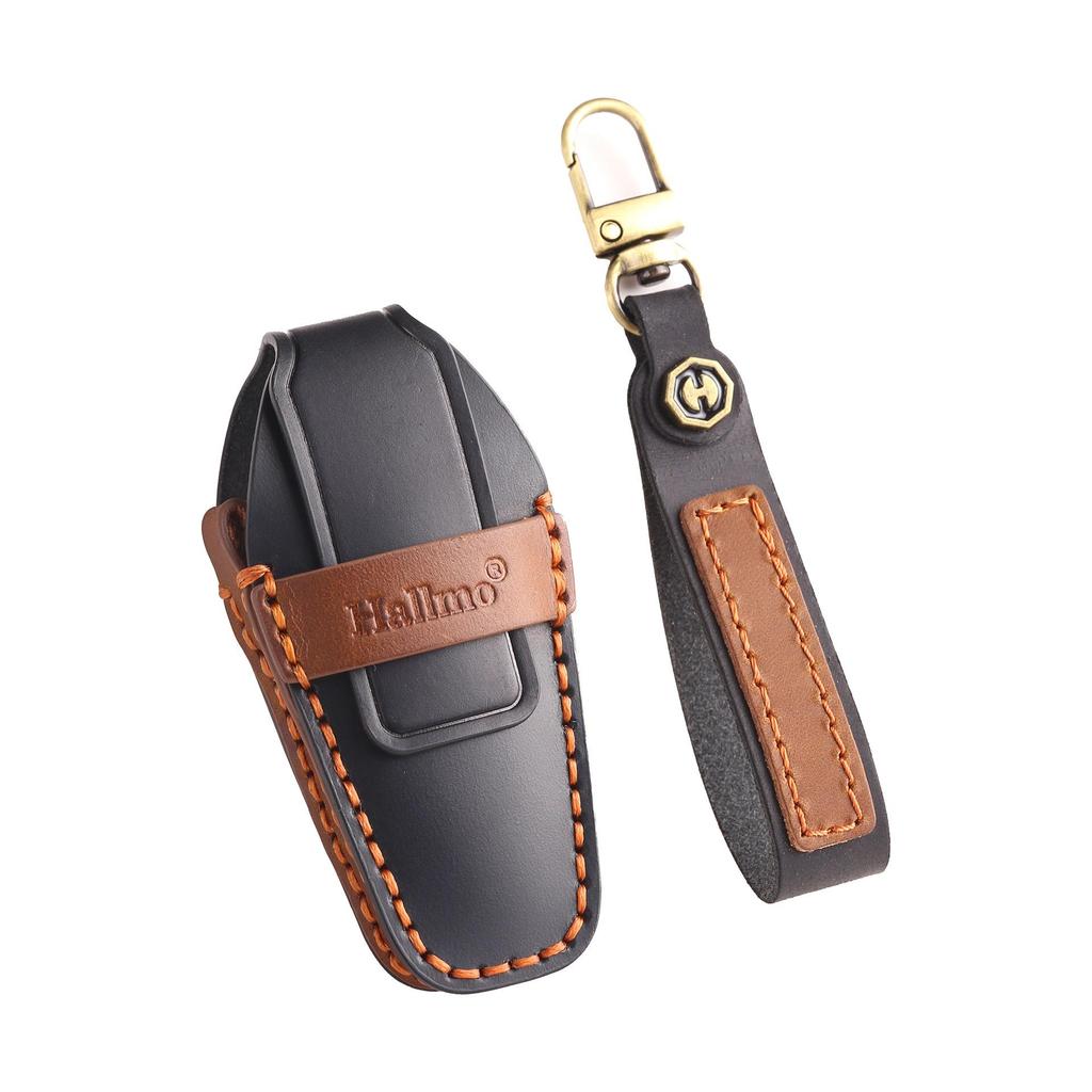 Custom Leather Key Cover for 2024 Chery iCAR03 New Energy Vehicle