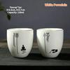 Jade Porcelain Kung Fu Teacups 2 Pcs Set, Creative Pattern Tea Espresso Wine Cups, Household Ceramic Teaware, Drinkware