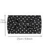 Wide Headbands for Women Polka Dots Knotted Turban Headwrap Elastic Yoga Workout Head Bands Boho Cotton Bandana Non Slip Hairbands Hair Accessories
