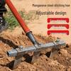 Garlic Ditch Digger: Specialized Tool for Planting and Sowing with Pull Hook and Rake Hoe